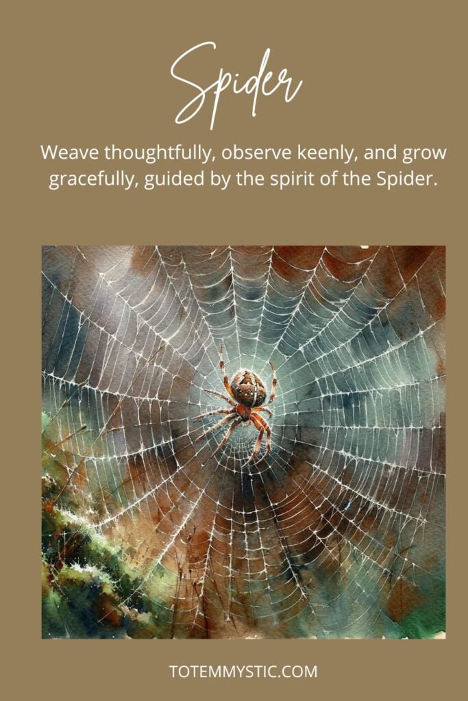 Spirit animal spider