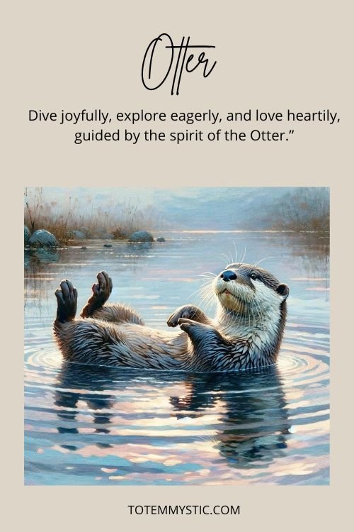 Spirit animal otter