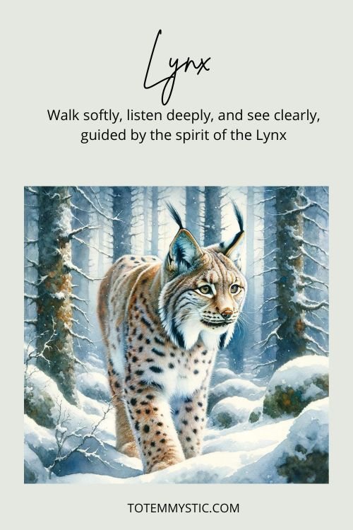 Spirit animal lynx