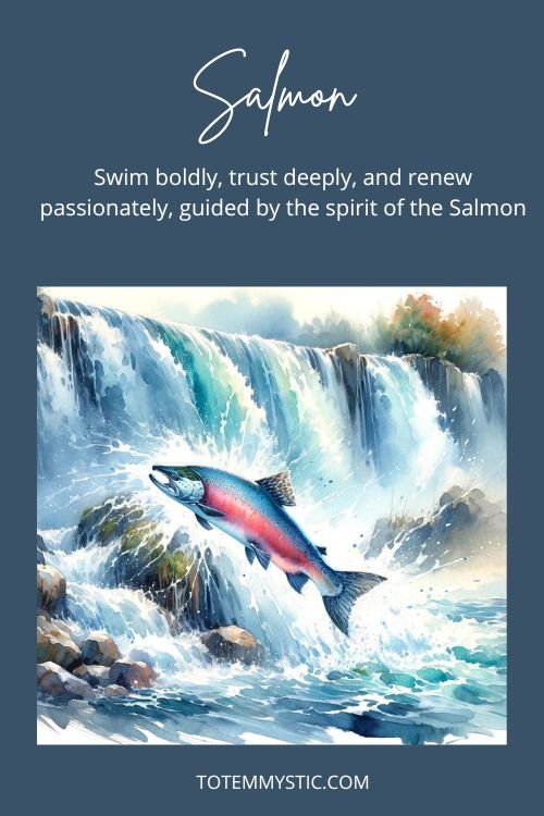 Spirit animal salmon